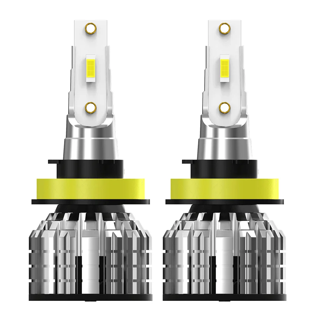 Super bright S6 bright silver LED bulb Color 3570 Super bright near and far integrated headlight H7 H11 automotive led light