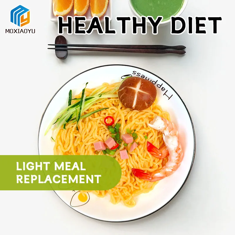 Moxiaoyu OEM Low Carb Low Sugar Healthy Food Customized Shirataki Noodles Meal Replacement Konjac Noodles