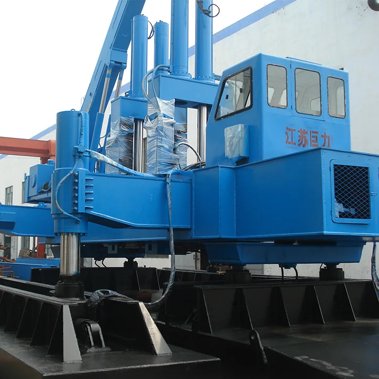 Manufacturer selling 60 ton hydraulic static pile machine for Malaysia, Viet Nam, Indonesia
