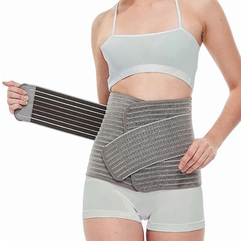 Breathable Elastic Bamboo Charcoal Fiber Postpartum Recovery Belly Wrap Band Abdominal Binder Waist Belt Women Shapewear