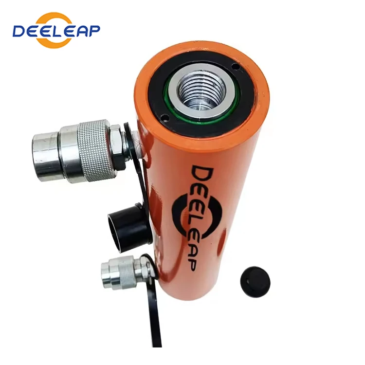 50T 6' Stroke Double Acting Hydraulic Jack Cylinders Heavy Duty Hydraulic Jack Lift Cylinder DY-RR-506