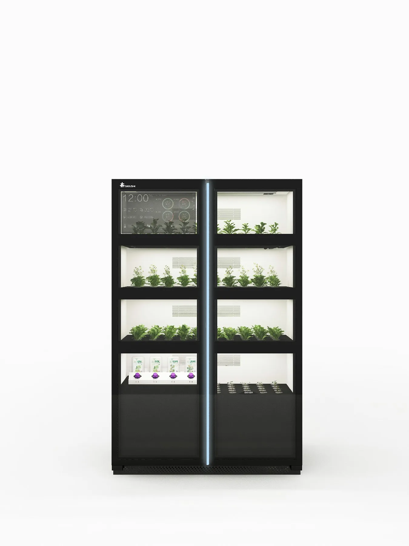 Hydroponic Gardening Plant Protection Growing System Vertical Indoor Garden Hydroponics