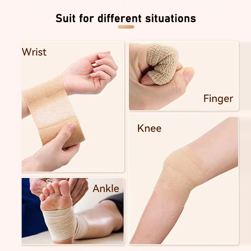 High Quality Elastic Self-adhesive bandage Tape Nonwoven Waterproof elastic bandage customized