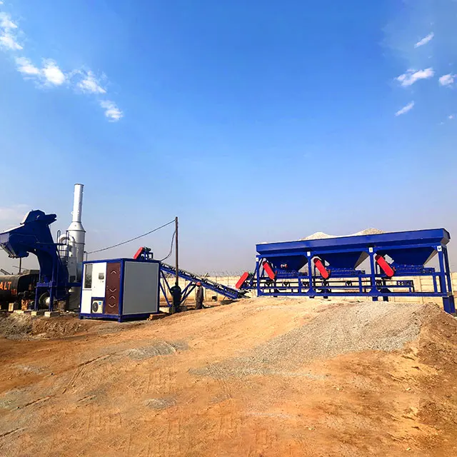 20-80T/H Easy Transfer Mobile Continuous Drum Mix Asphalt Plant