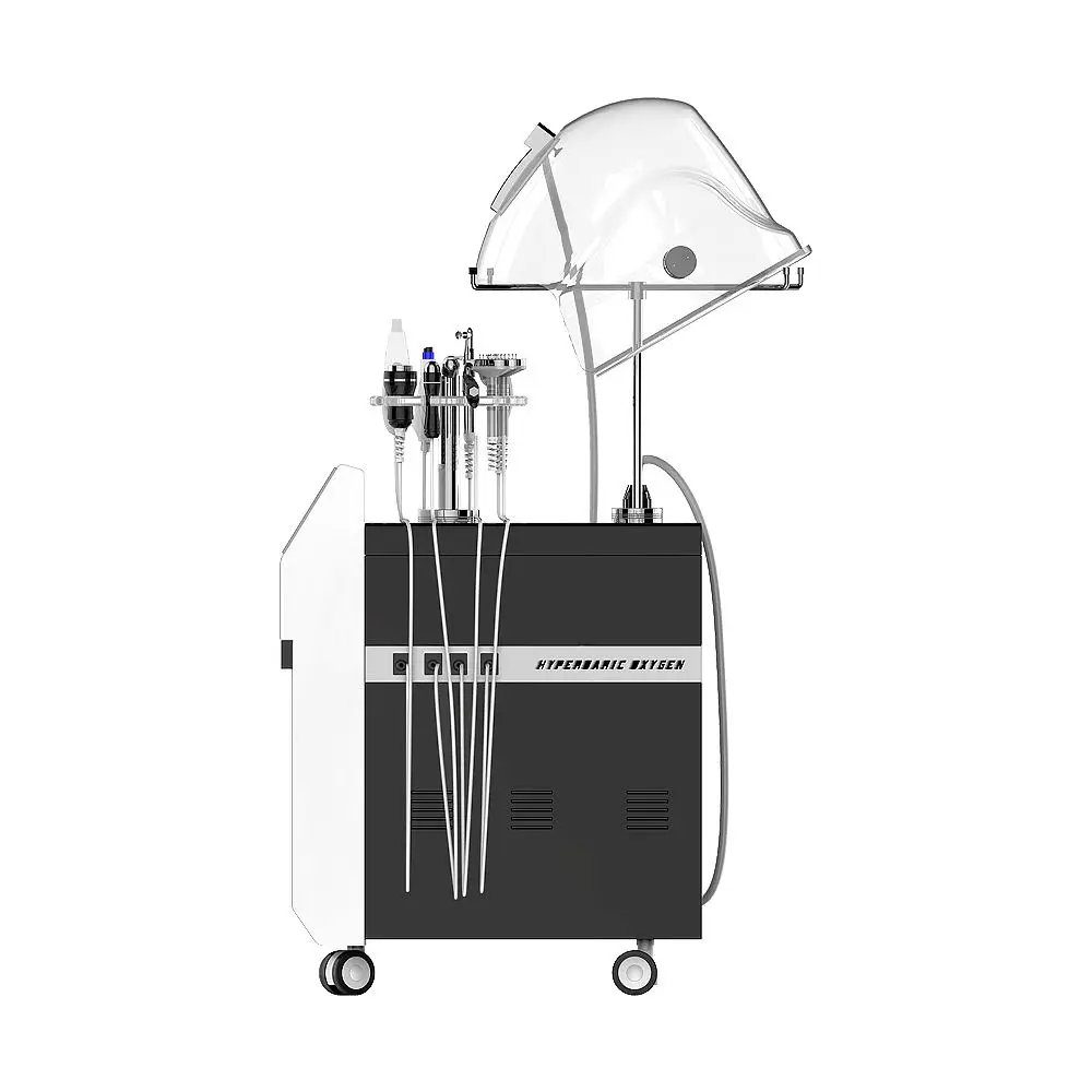 Most advanced 10 in 1 hydra dermabrasion firming skin RF ultrasound oxygen spray skin scrubber multifunctional beauty machine