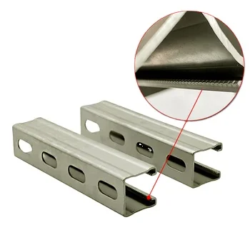 China good factory quality  strut stainless steel channels u channel structure channel U channel unistrut
