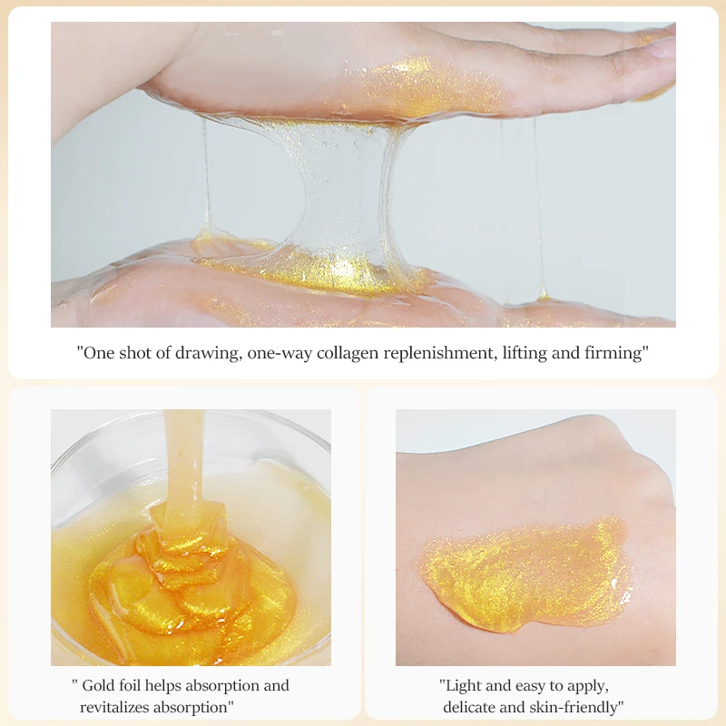 High Quality Propolis protein moisturizing Anti-Wrinkle Firming Neck Mask for Body Use