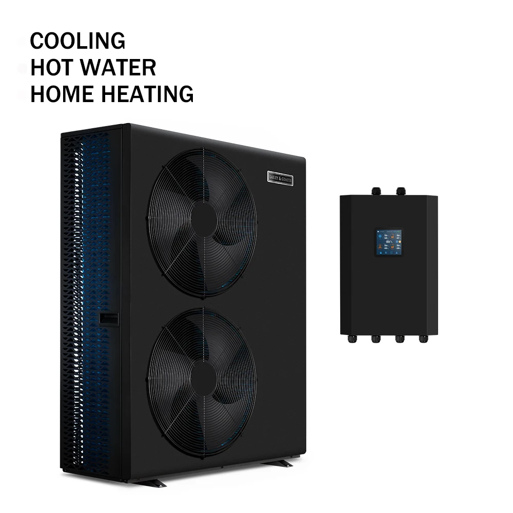 China Top 10 15Kw Outlet Water Can Reach 60 Degree High Temperature Air Source Heat Pump Monoblock Heater with KEYMARK