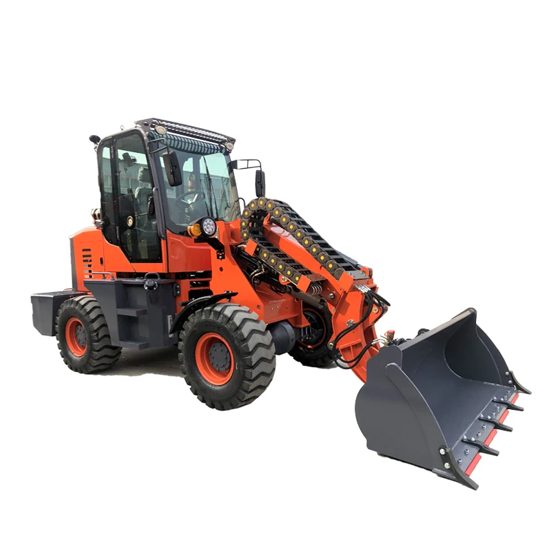 Mini Telescopic boom wheel loader