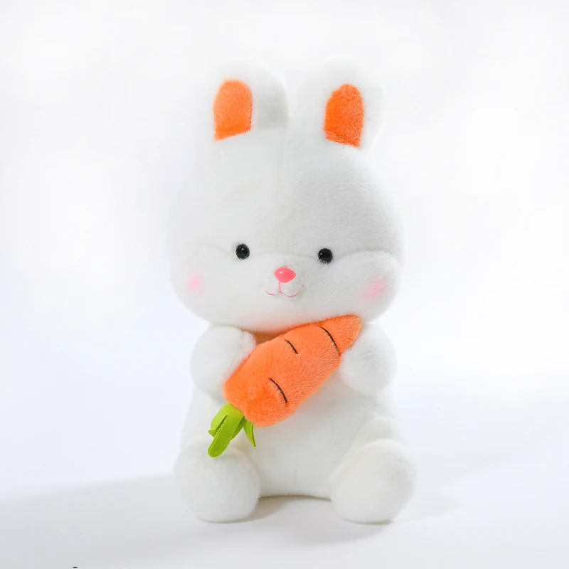 26cmNew design cute carrot rabbit plush toy stuffed animal toy Stuffed Animal Rabbit Toys