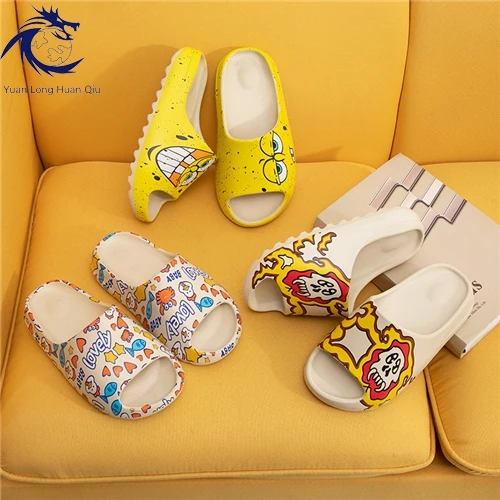 UTUNE High Quality Custom Women Slides Slipper Slides For Men Casual Shoes With LOGO Home Slipper  Slides