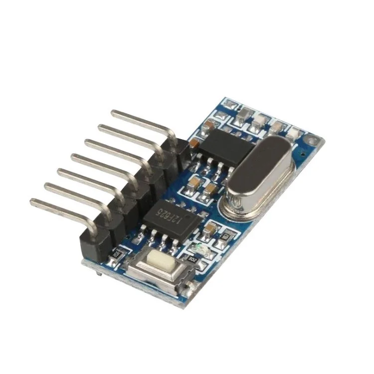 Беспроводной модуль радиочастотного декодирования 433 МГц, плата приемника дистанционного управления