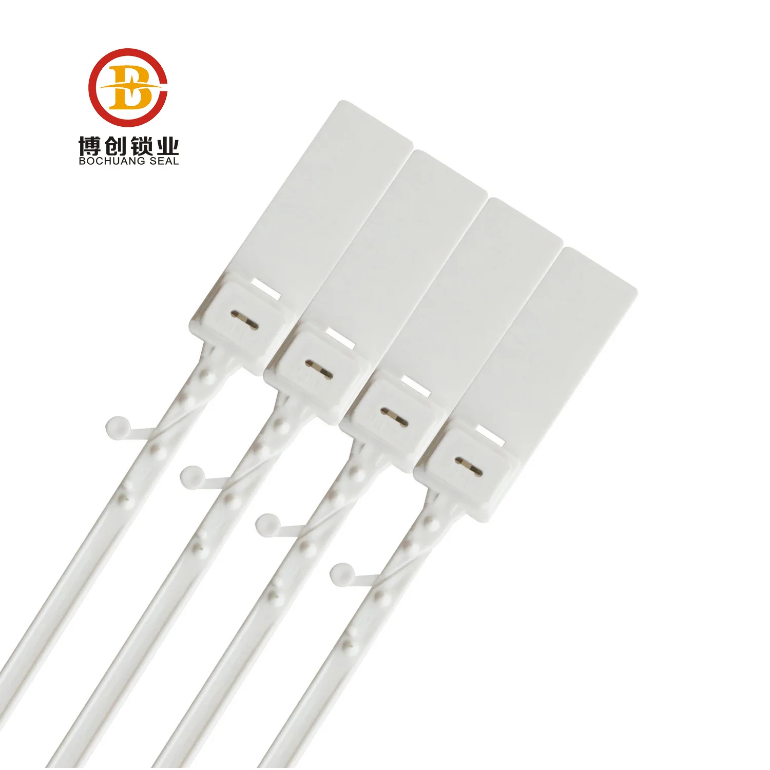 BCP702 High Security Pull Tight Truck Container Logistics Plastic Seal For Bags