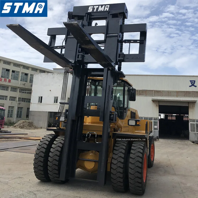  Дизельный вилочный погрузчик STMA haevy 30 тонн 32 тонны 35 36 40 42 дизельный с телескопической стрелой и