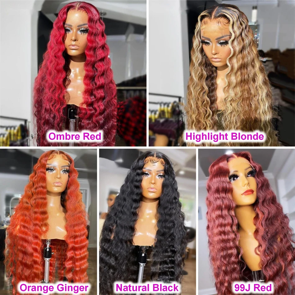 Human Hair Wig Vendor Transparent Swiss Lace Front Wig Glueless Brazilian 100% Virgin Full Lace 360 HD Lace Frontal Wig