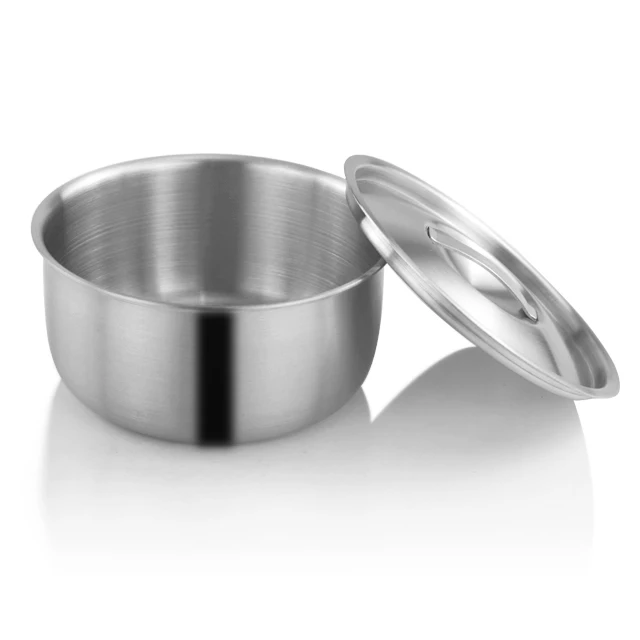 Stainless Steel Salad Bowl With Covers Lunch Box Fruit Food Storage Container Dinnerware Kitchen Tool