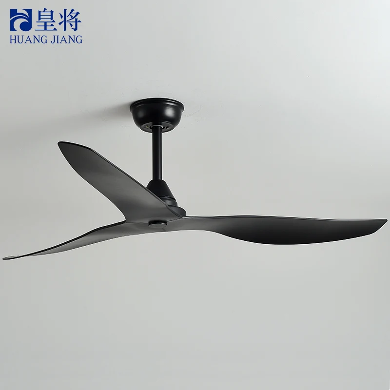 Best-Selling Modern Ceiling Fan with Simple Pure Color Design, 45 Inch Options, 220V, Remote Control, & 3 Durable ABS Blades