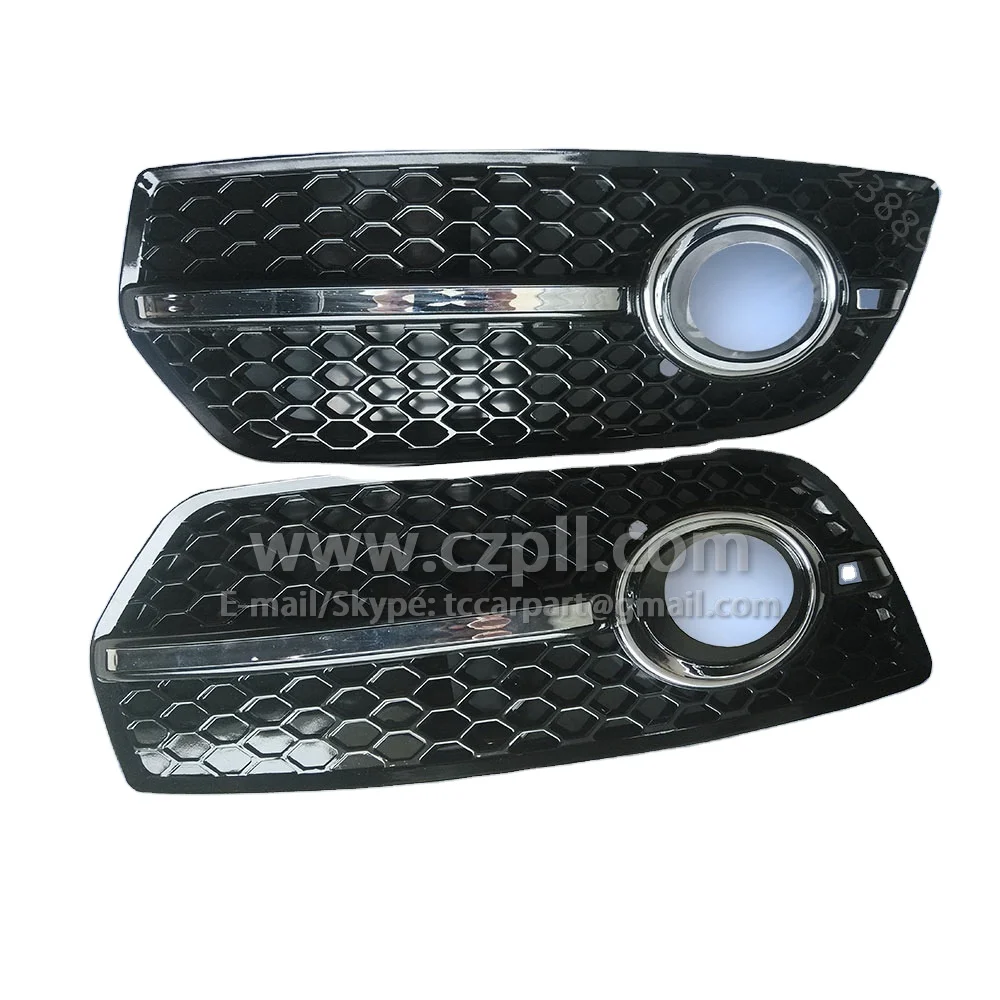 FOG LAMP FRAME / AIR VENT / BUMPER GRILLE for AUDI Q5 2009 - 2012 8R0 807 681 E / 682 E