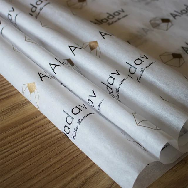 
Popular Custom Printed Logo Wrapping Paper Tissue Custom Tissue Paper 