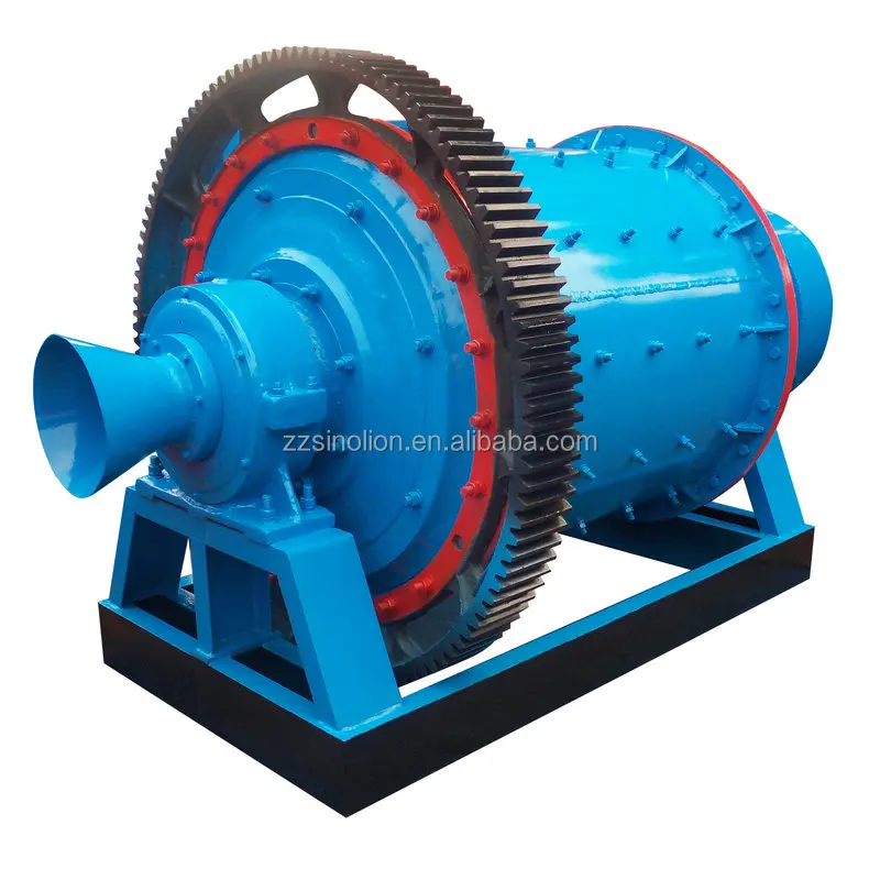 Chinese Factory Diesel Engine Rock Gold 900X1800 Ball Mill For Gold Mining
