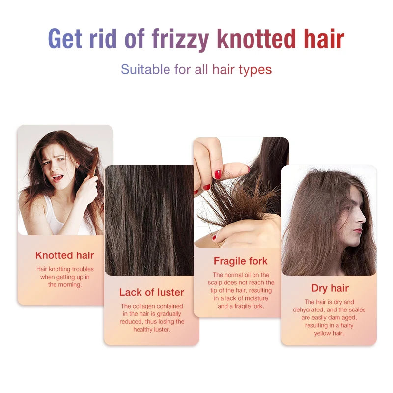 Hot Sale Big Stock Offer Free Sample Hair Color Styling Renew Spray For Curly Hair