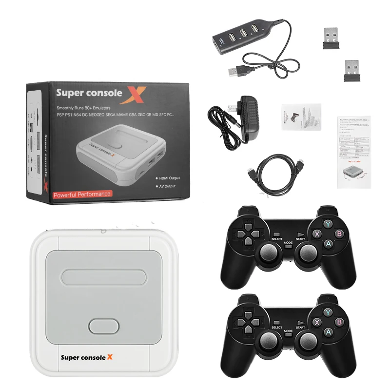 Супер консоль X Ретро игровая беспроводная домашняя ТВ 4k Hd Игровая приставка