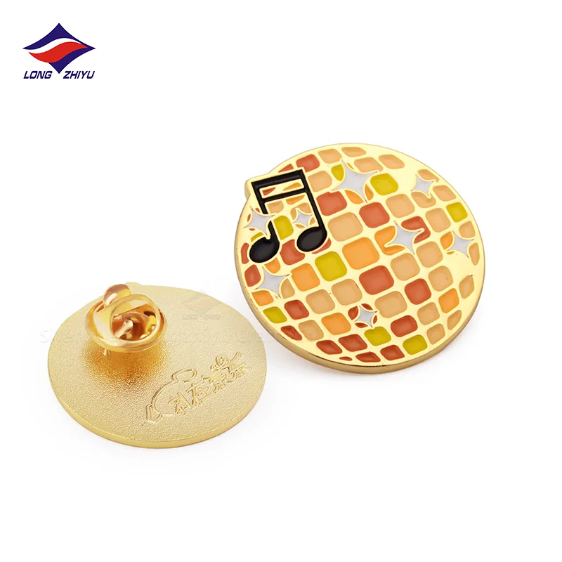 Longzhiyu Professional Custom Clothes Badges Mini Metal Crafts Soft Enamel Lapel Magnetic Pins for Clothes
