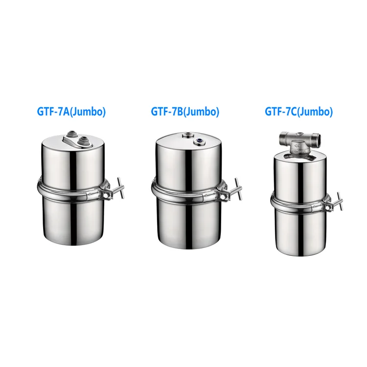 HONG HUI 10 Inch Household Stainless Steel Water Filter Systems Cartridge Water Filter Housing