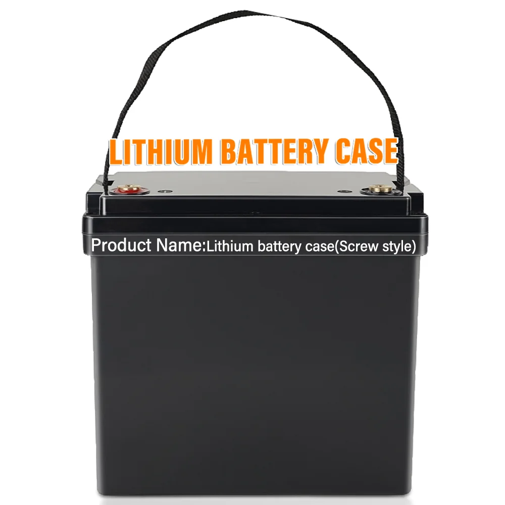 Rechargeable ebike rv 12v20ah lithium battery case lunch box waterproof empty plastic ABS lithium lifepo4 ion