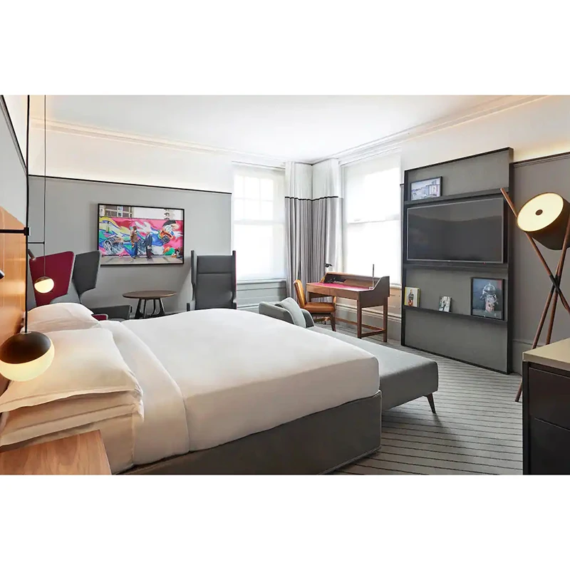 Andaz Hyatt Hotel project furniture custom hotel bedroom furniture set luxury hotel room furniture