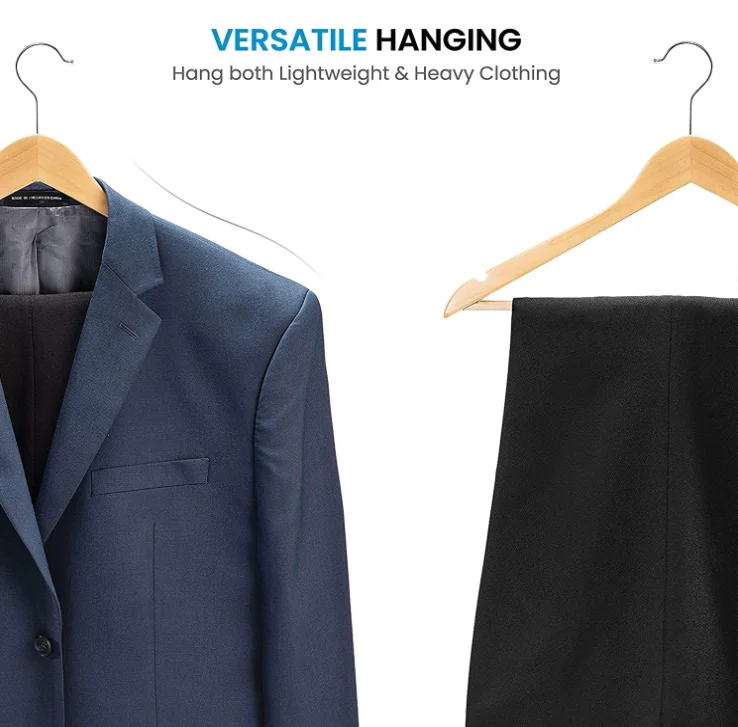 hot selling wooden coat hangers coat hanger wholesale coat hangers for any cloths