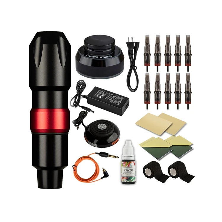 Оригинальный производитель оборудования бесщеточный мотор тату-машинка Набор для татуировок профессиональный набор
