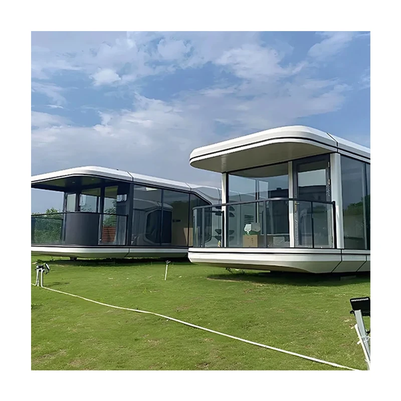 Space Capsule Easy Installation Foldable Mobile House Modern Environmentally Friendly Prefabricated House Luxury Modular Hotel