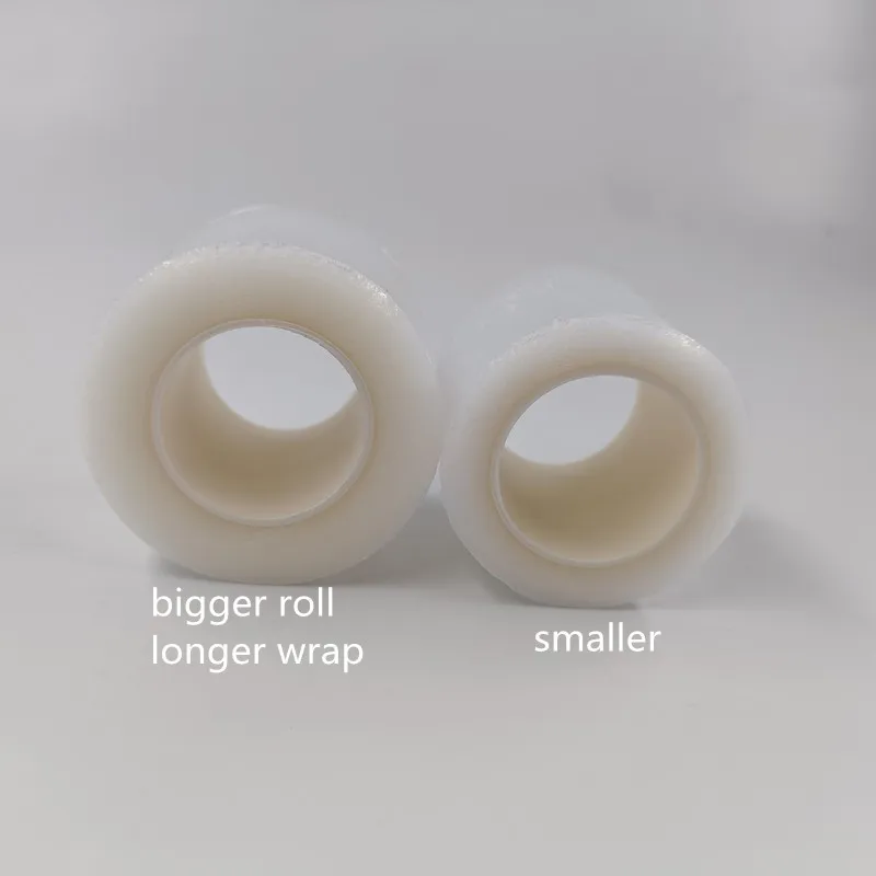 Free Sample upgrade big roll eyebrow cover tattoo plastic  wrap with cutting blade  microblading supplies