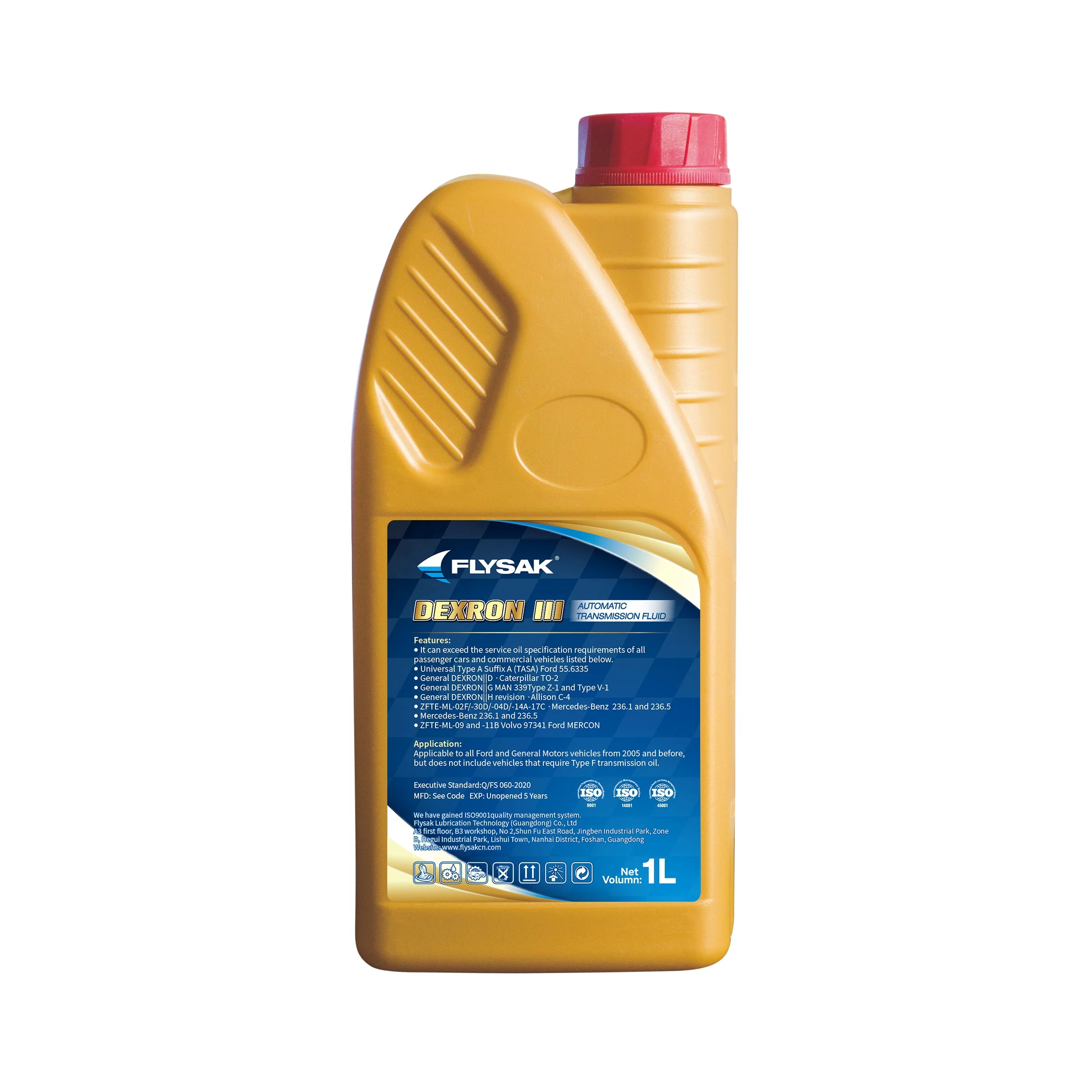 DX-III transmission oil manufacturer DXRON III ATF ATF Automatic Transmission Fluid 1L