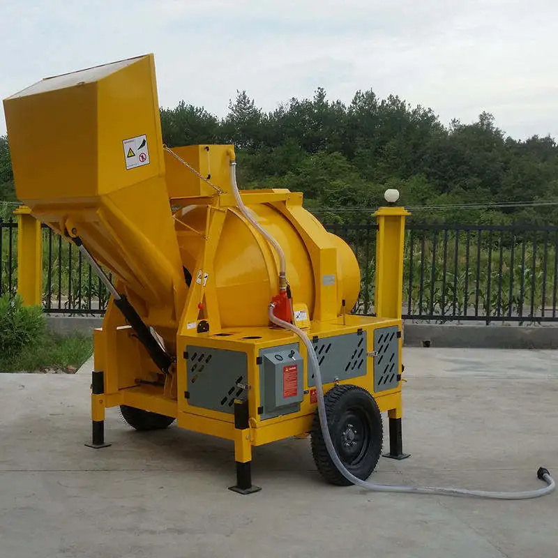 Diesel Powered Concrete Mixer Gasoline Engine Manual Concrete Mixers Cement Mixer