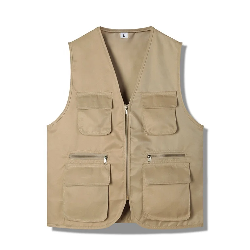 Promotional Advertising Waistcoat Volunteer Vest Safety Vest Advertising Vest with Custom Logo