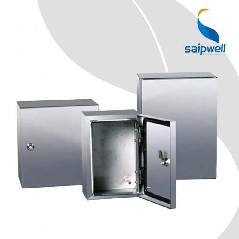 Saip Saipwell 201 IP66 IP67 Outdoor Waterproof Control Box High Quality Many Size Project China Electric Stainless Steel Box