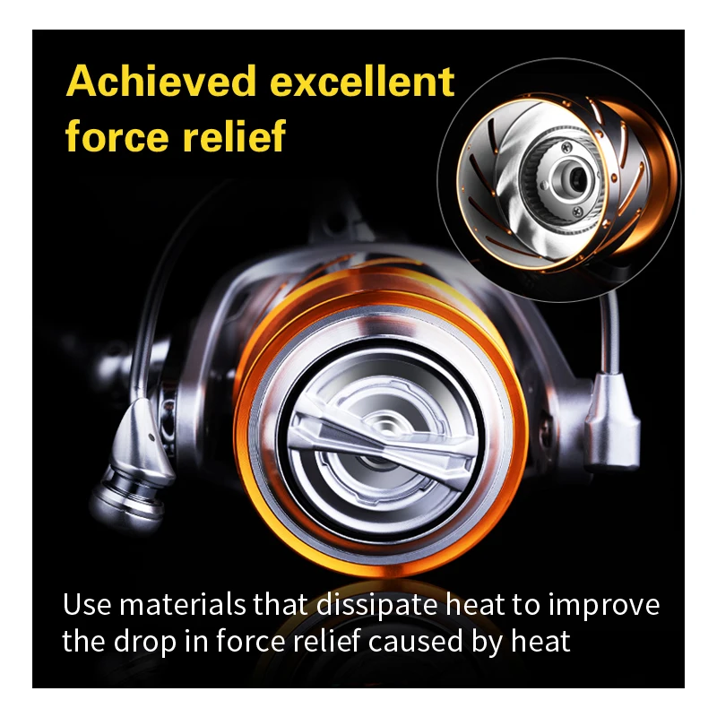 RYOBI RANMI SEA FEATHER 8000 Max Drag Of 10kg Top Quality Fishing Reel  Carbon Spining Reel For Fishing