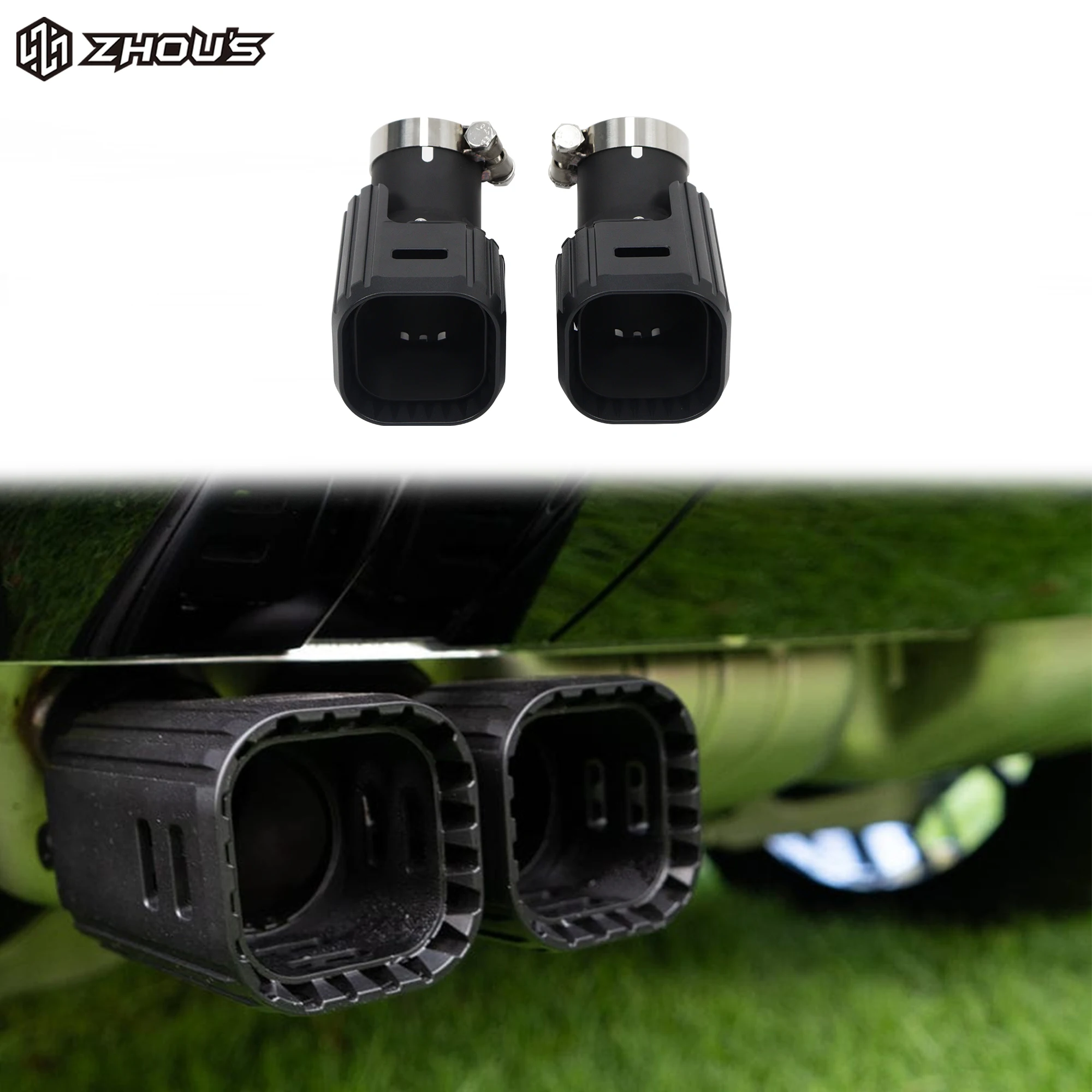 Professional Exhaust System Automobile Stainless Exhaust Pipes Exhaust Muffler Pipe For Accessoires Land Rover Defender