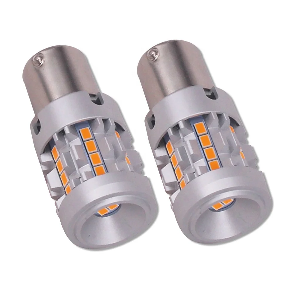 Светодиодная лампа заднего хода HSUNLAMP указатель поворота BA15S P21W 1156 LED S25 с белым задним