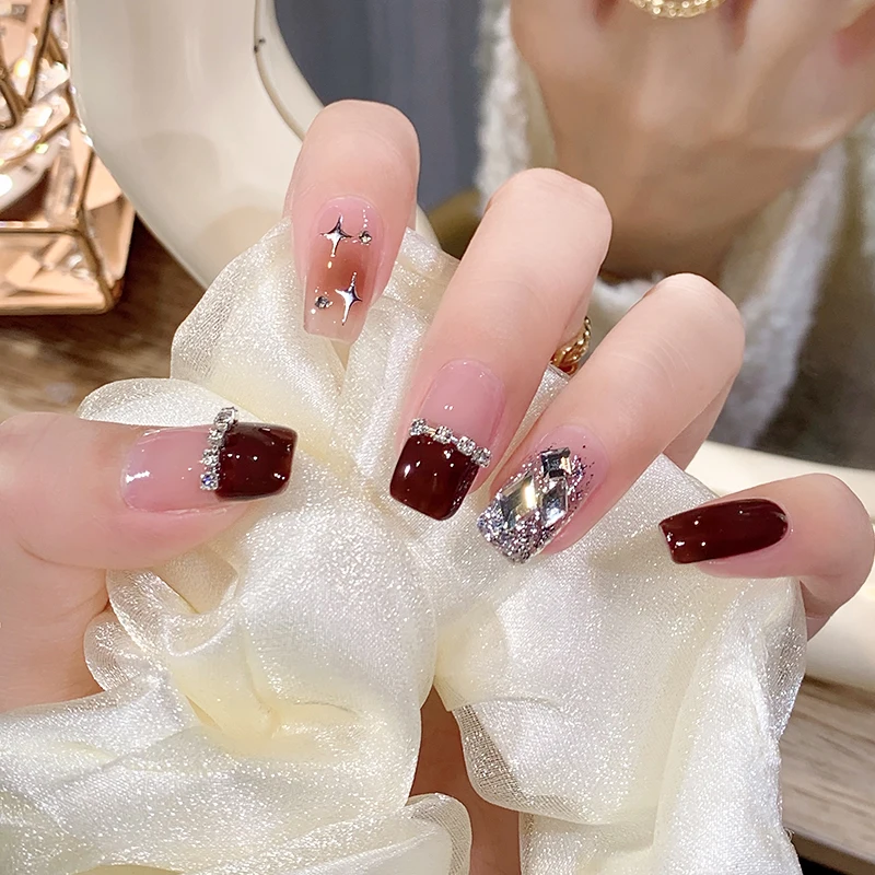 Wholesale 8g Reinforce Solid Nail Glue Gel and UV Rhinestone Nail Glue 3d Nail Decoration Glue