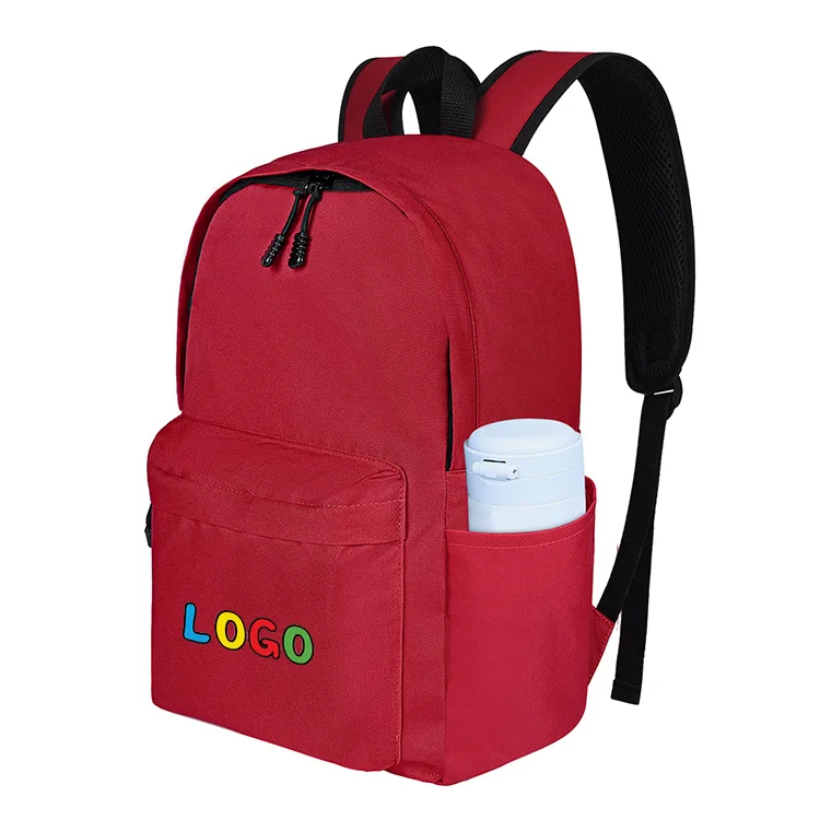 Wholesale custom Children kids backpack plain school bags backpack with water bladder