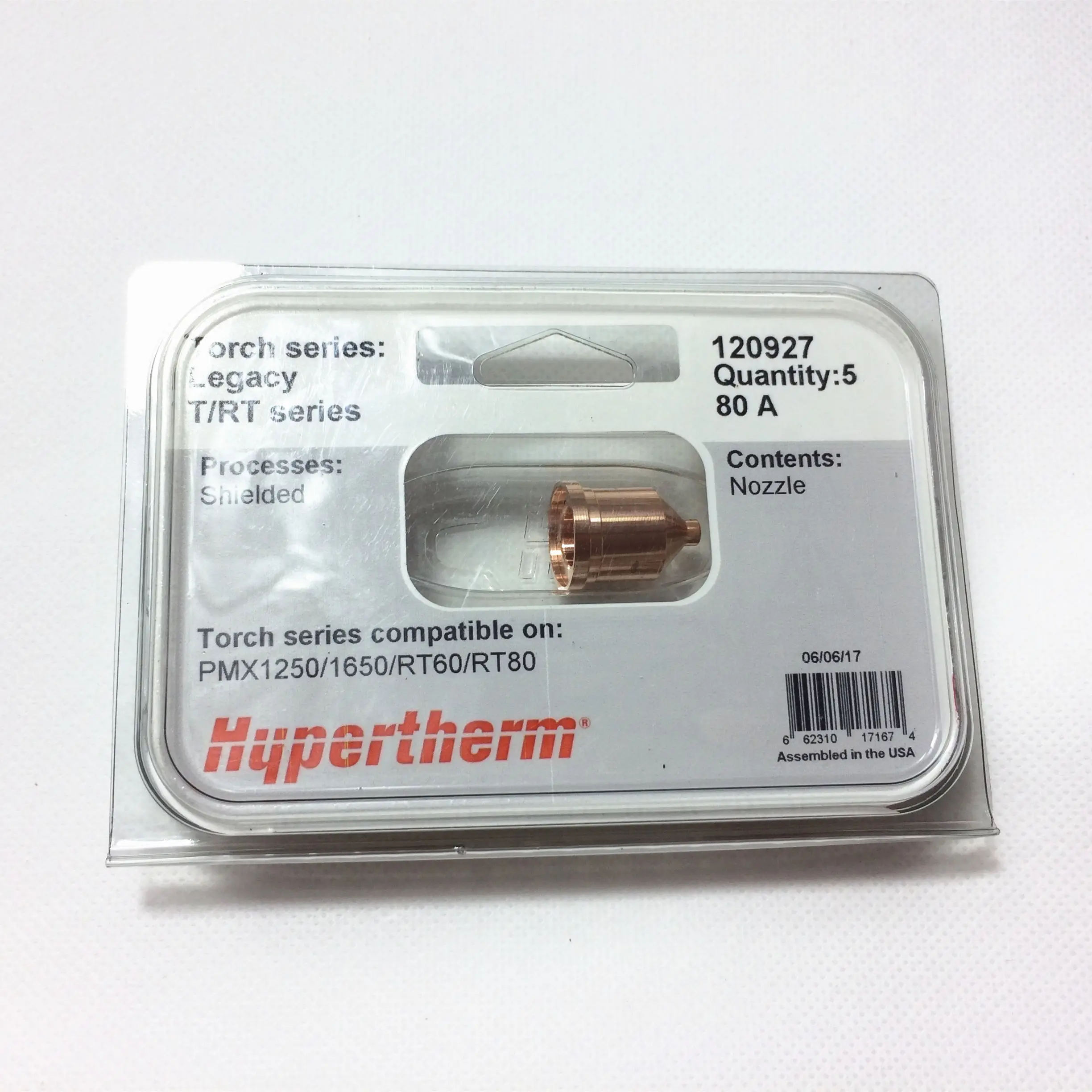 Plasma Consumables Plasma Cutting Nozzle and Electrode 120927 120926