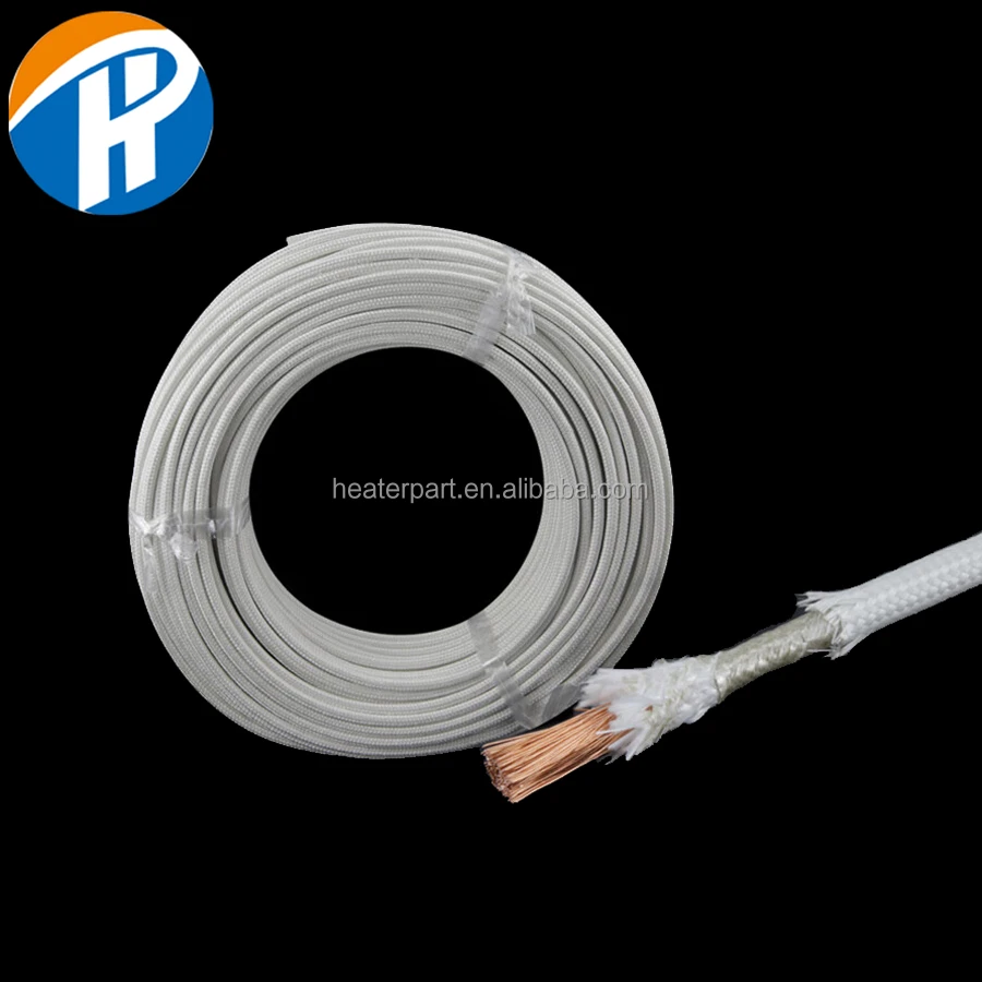 Cable Factory Sale Various Glass Fiber Braided Pure Cooper Wire Flexible GN500 braided silver Cables