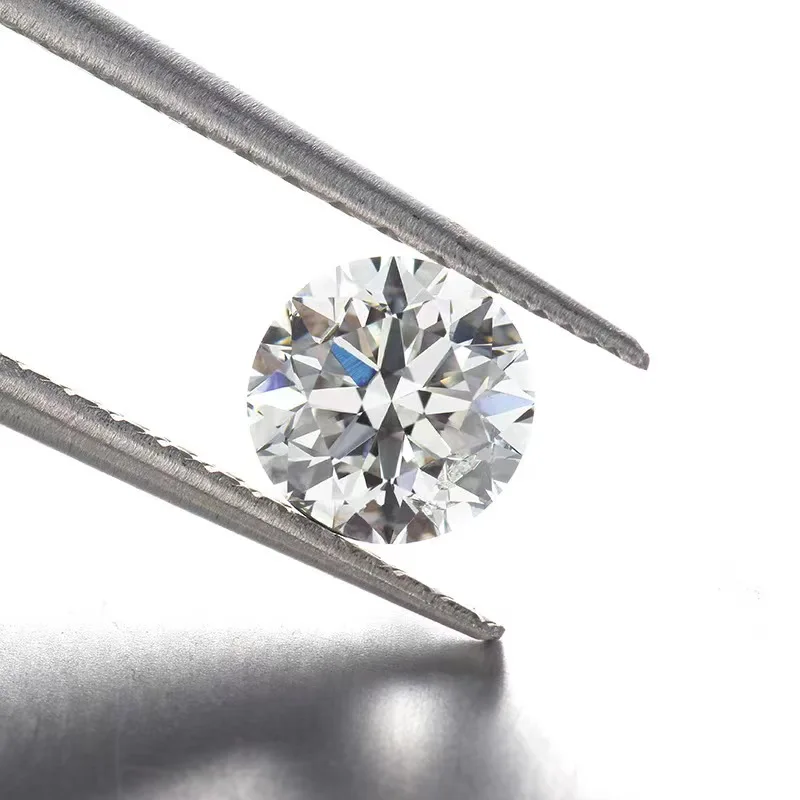 Factory Price 0.1-2 carat VVS VS IGI Certified HPHT Lab Grown Diamond White Round Cut Synthetic CVD Loose Lab Made Diamond