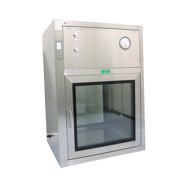 GMP Stainless Steel Transfer Window Dynamic Pass Through Box Static Pass Box