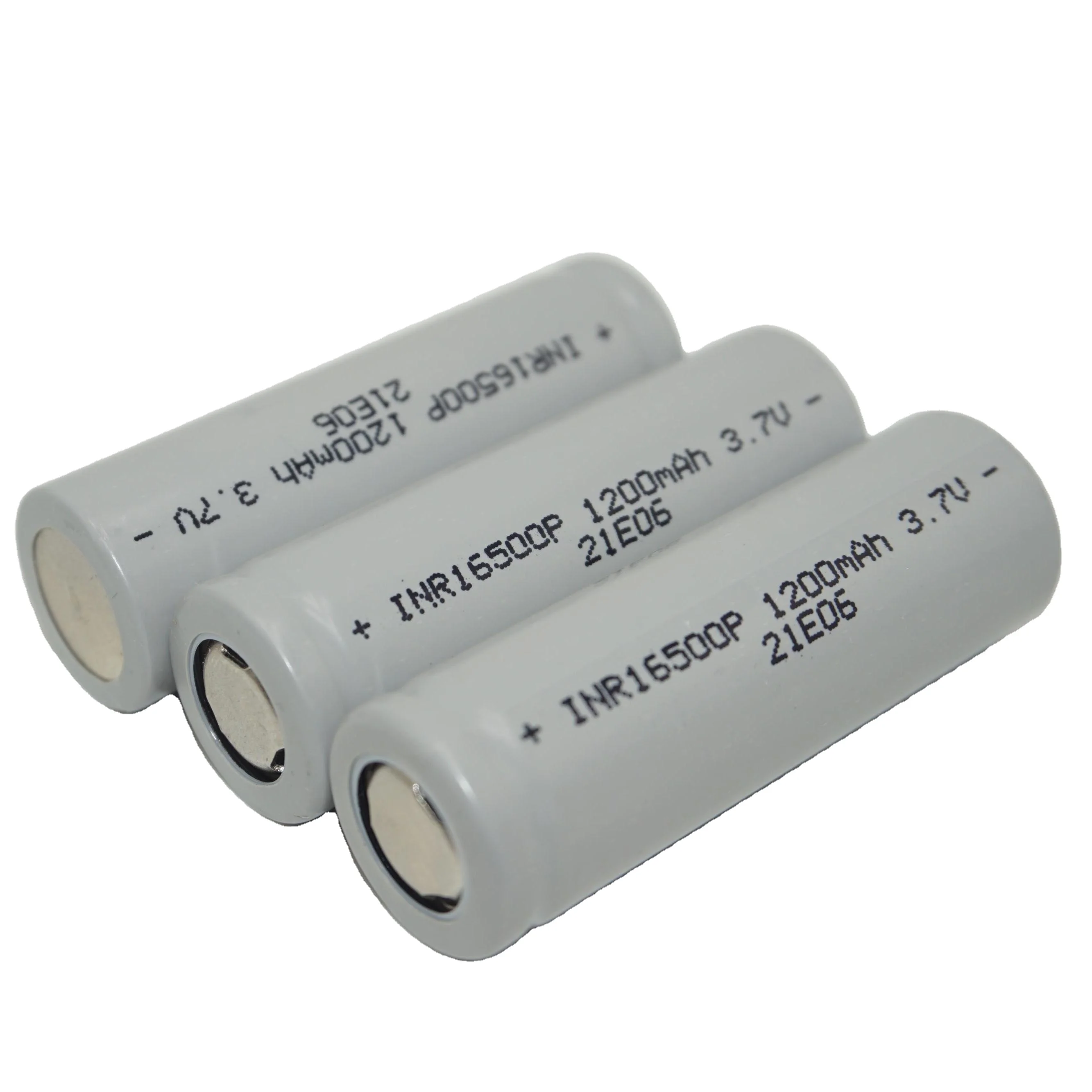 
factory directly wholesale high quality li-ion rechargeable battery 16500 3.7V 1200mAh 
