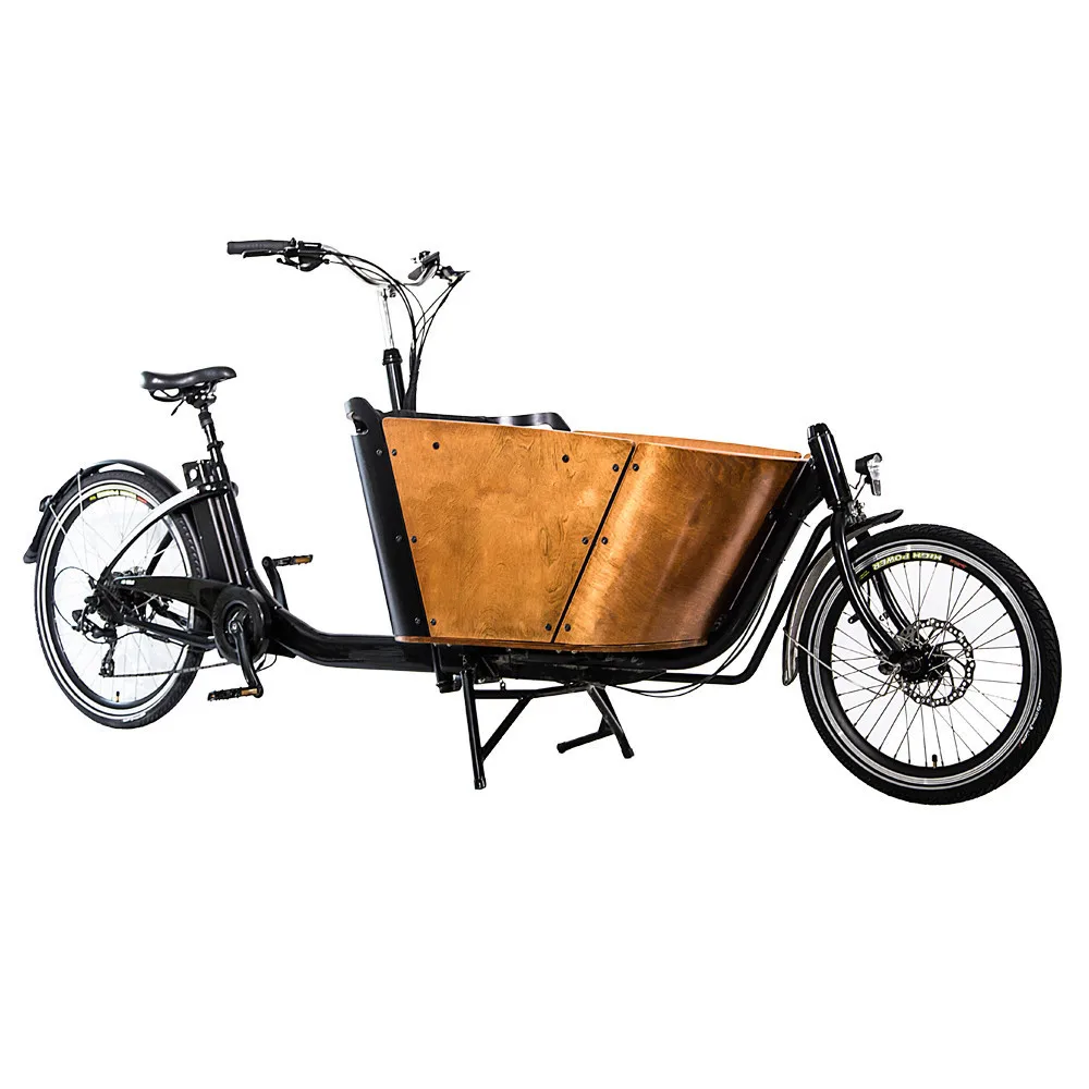 
dropshipping Europe holland 36v 250w two 2 wheel family cargo electric bike for kids school 