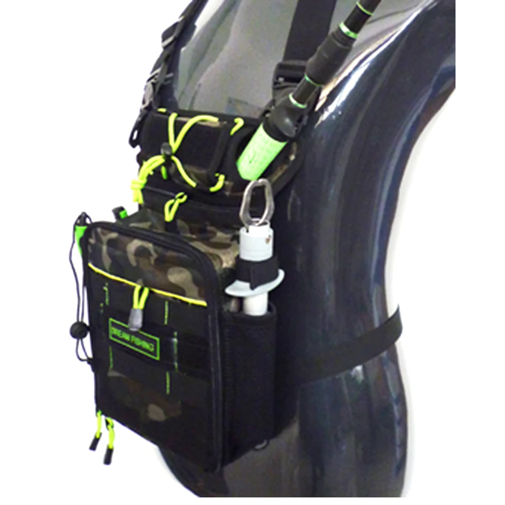 1 Plastic Boxes Inside 0utdoor Fishing Tackle Bag Waterproof Travel Shoulder Carry Storage Case